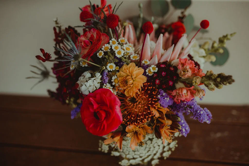 bouquet of flowers assorted wedding decoration