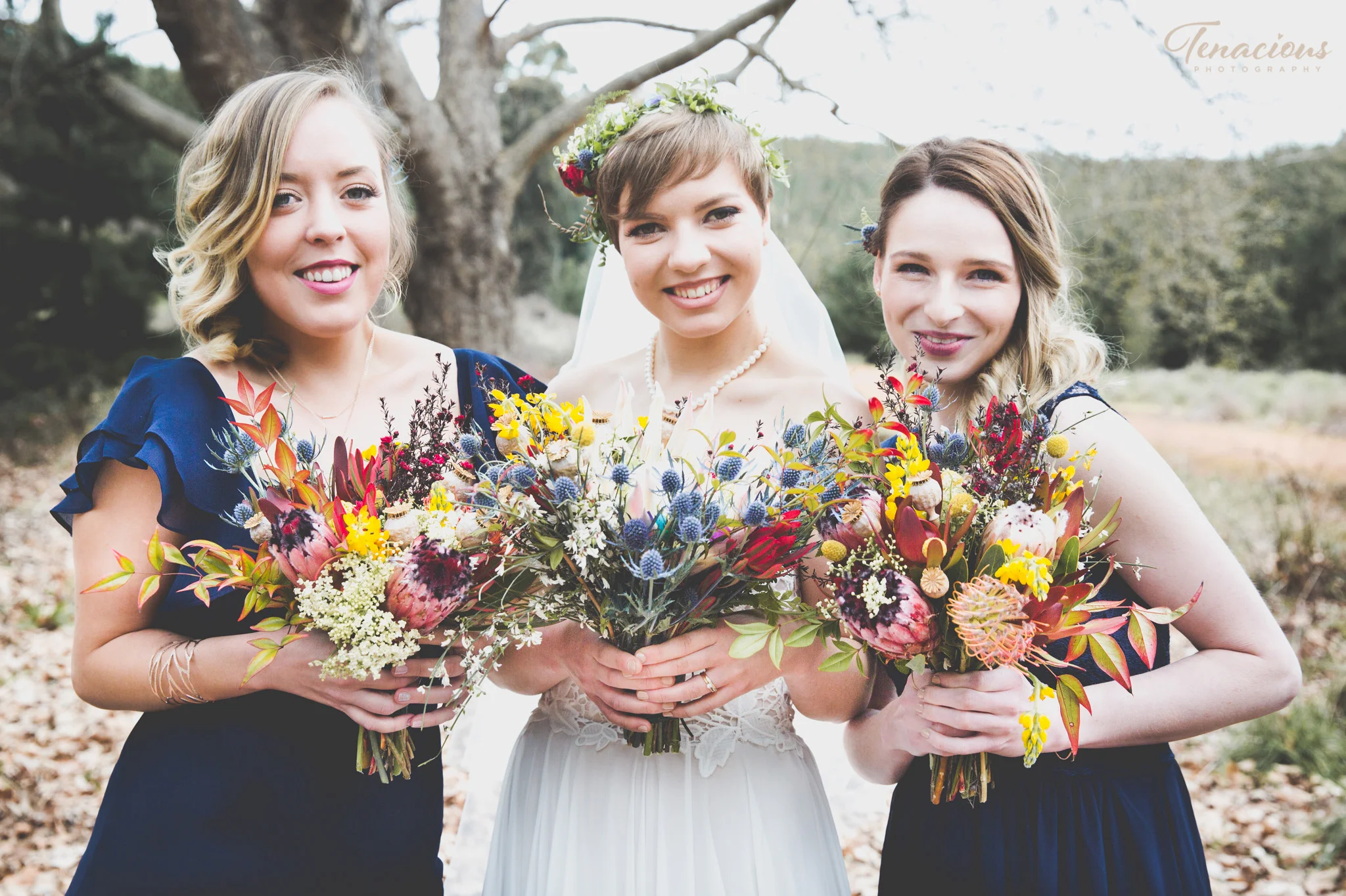 beautiful decoration with flower girls in the wedding