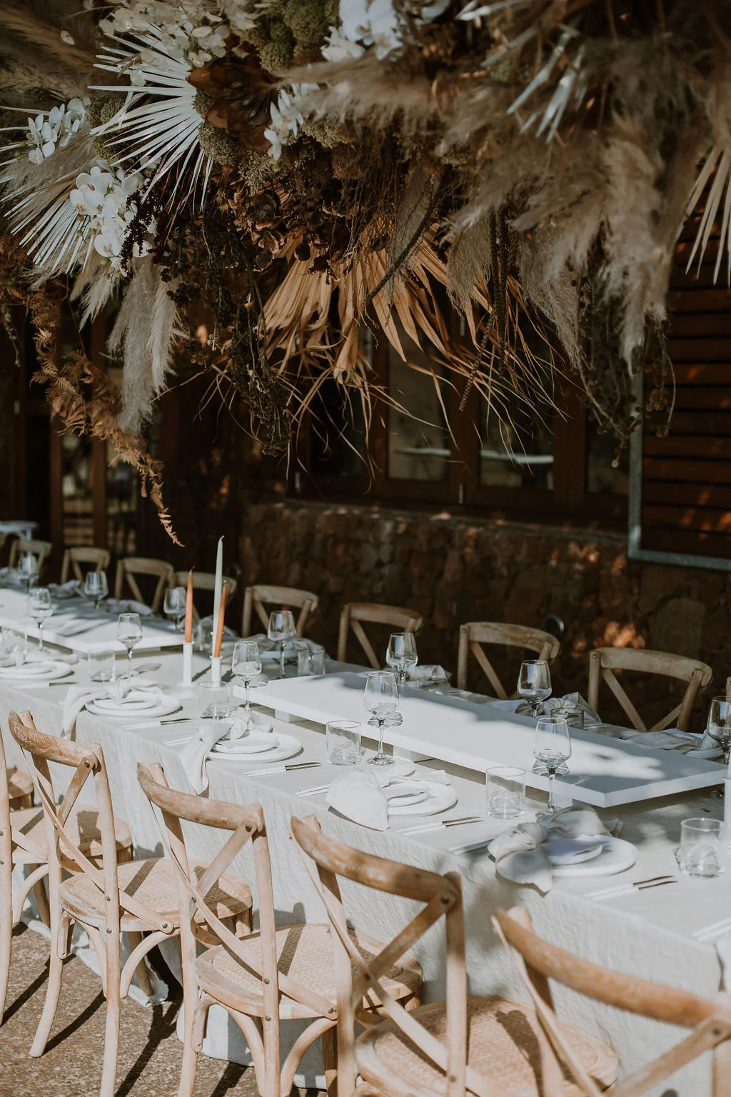banquet with table and chairs fully setup
