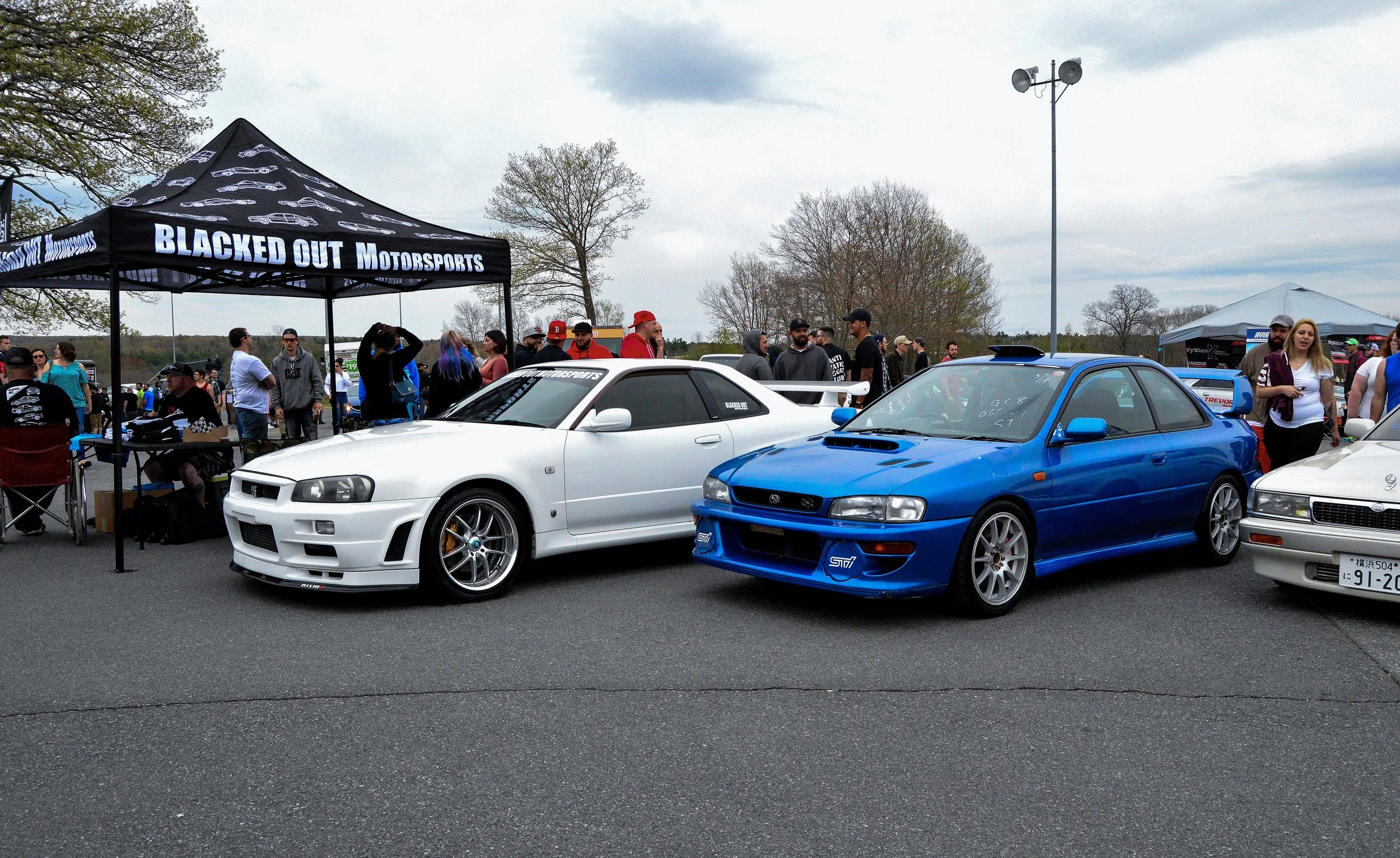 Black Out Motorsports bringing down their flagship cars to give people a taste of Godzilla and a rally legend.