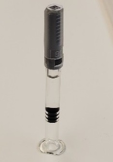 Data Matrix coded syringe