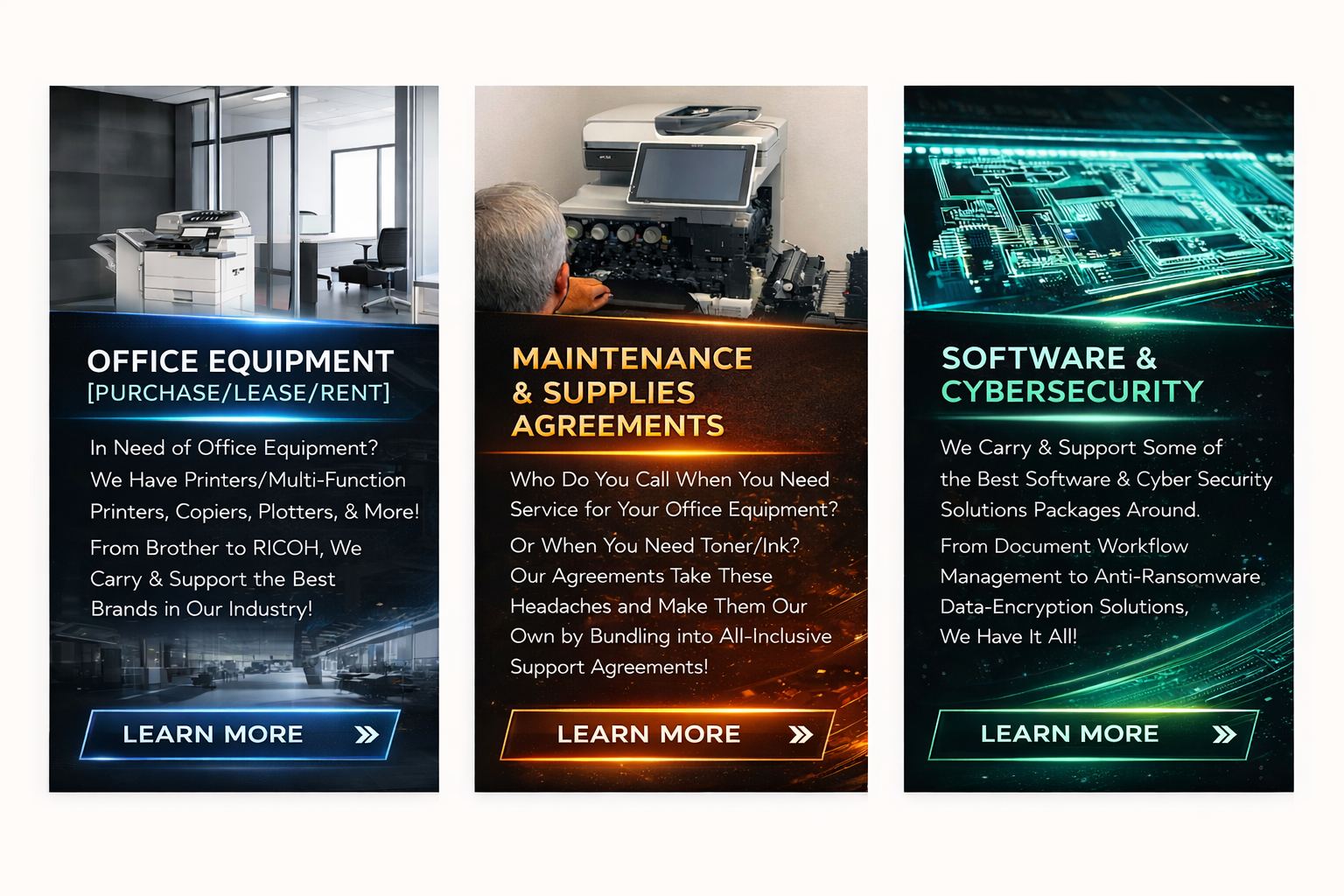 Printers, Copiers, Service, Toner, Software, MPS, Document Management