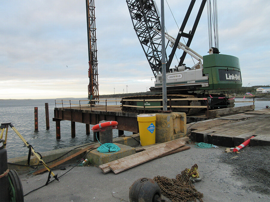 Dennis Point Wharf Construction (Ongoing)