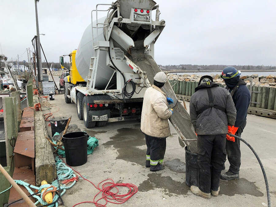 Wedgeport Steel Pipe Pile Repairs (2019–20)