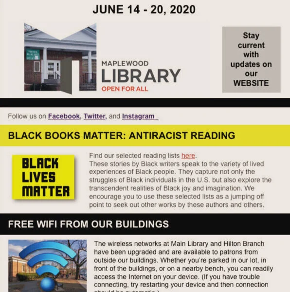 Read the Weekly Newsletter