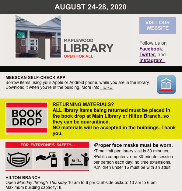 Read the Weekly Newsletter