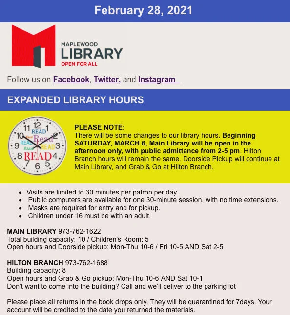 Read the Weekly Newsletter