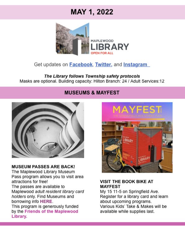 Read the Weekly Newsletter