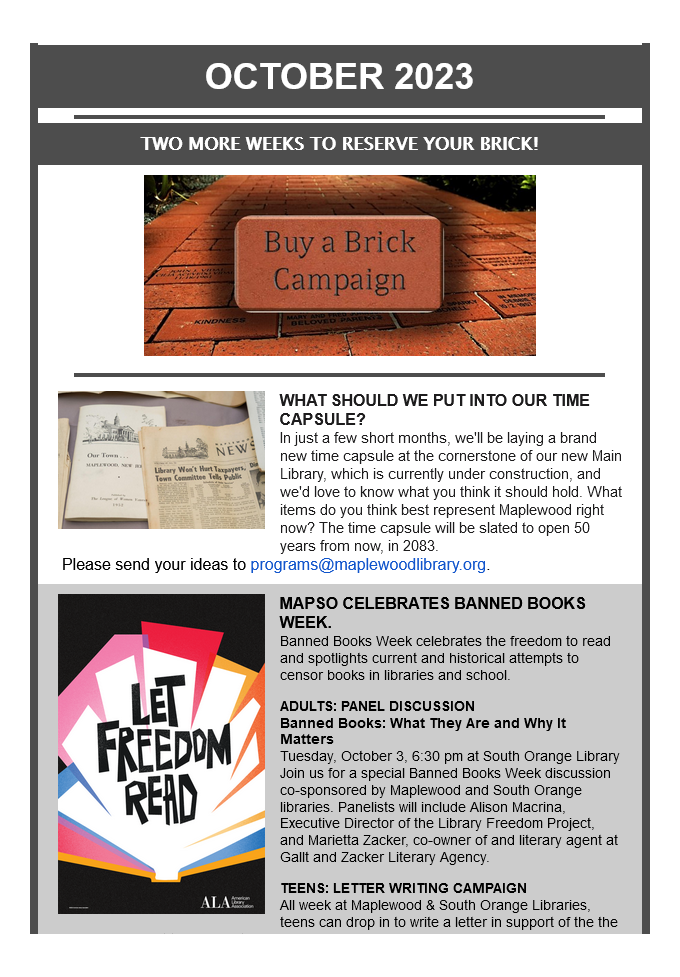 Read the Weekly Newsletter