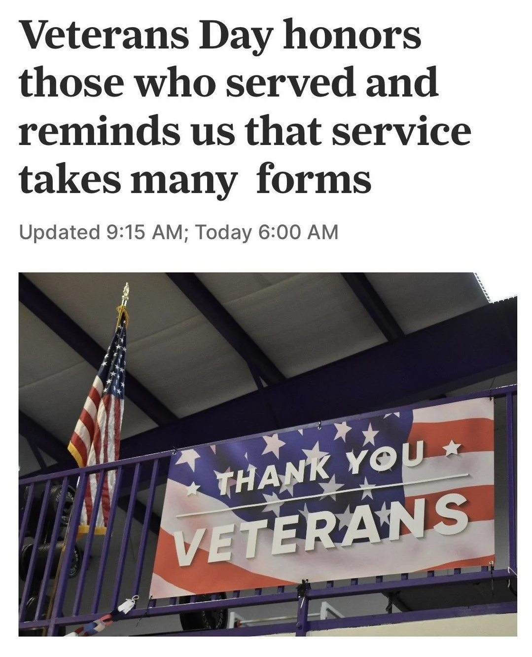 Maplewood Memorial Library director Sarah Lester reflects on the connections between Veterans Day, libraries, and the roles we all have to play in strengthening our democracy in an op-ed in today's NJ.com. Read Sarah's thoughts at the link in our bio