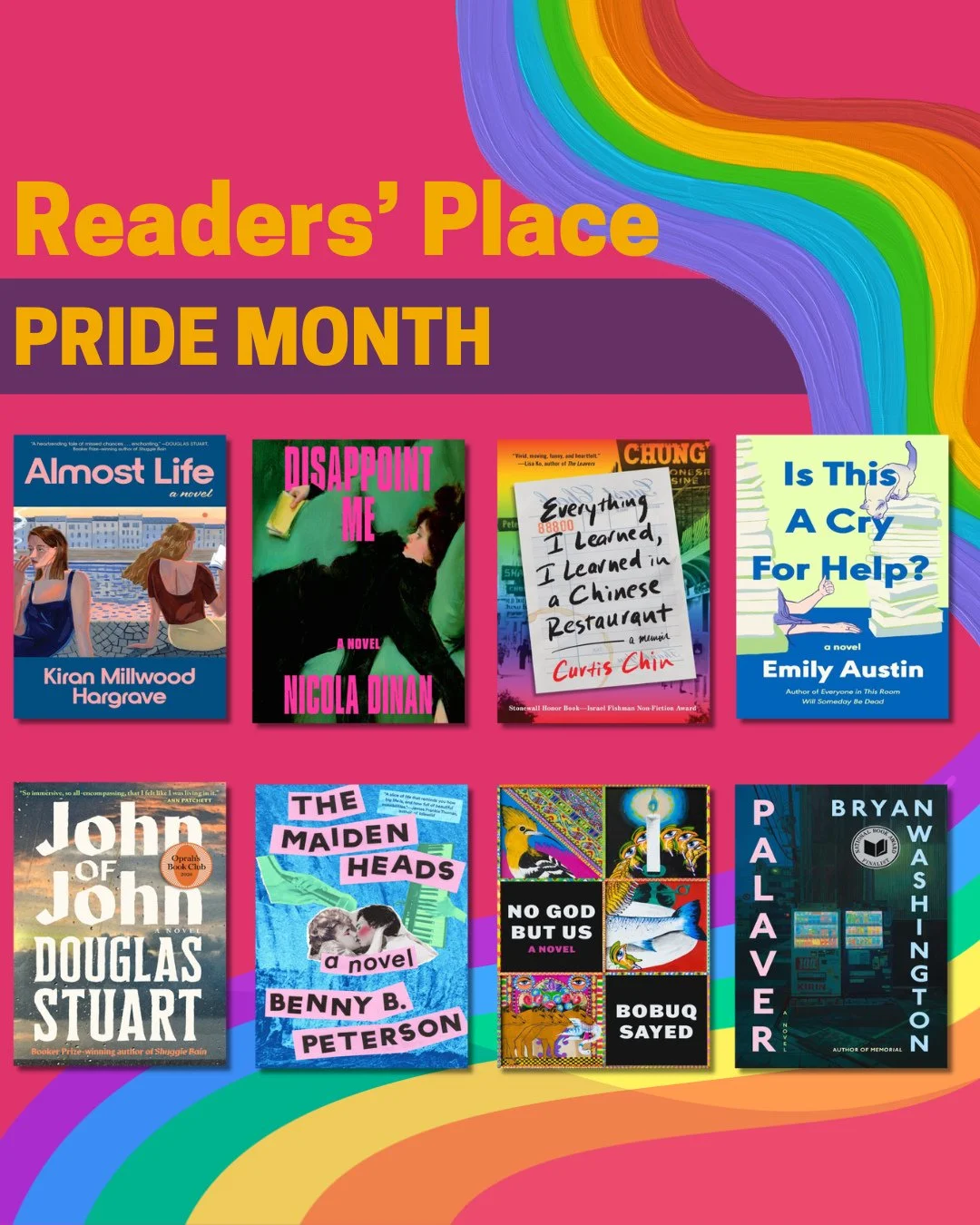Happy Pride Month! 🏳️&zwj;🌈 Check out this collection of new books exploring intersectional LGBTQ identities and experiences on our Readers' Place blog on our website www.maplewoodlibrary.org (link in bio)