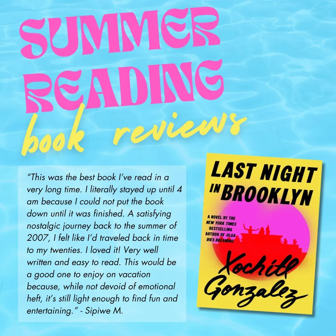 Summer reading season is in full swing &ndash; check out what our adult Summer Reading Challenge participants have been reading and reviewing this season! For book synopses and links to the library catalog to place holds on these titles, click throug