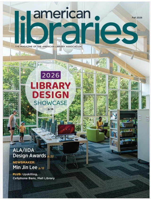 Maplewood Library is honored to be featured on the cover of American Libraries magazine&rsquo;s 2026 Library Design Showcase! Read all about the year&rsquo;s most impressive new and renovated libraries at the link in our bio 📚️⁠ @americanlibraryasso