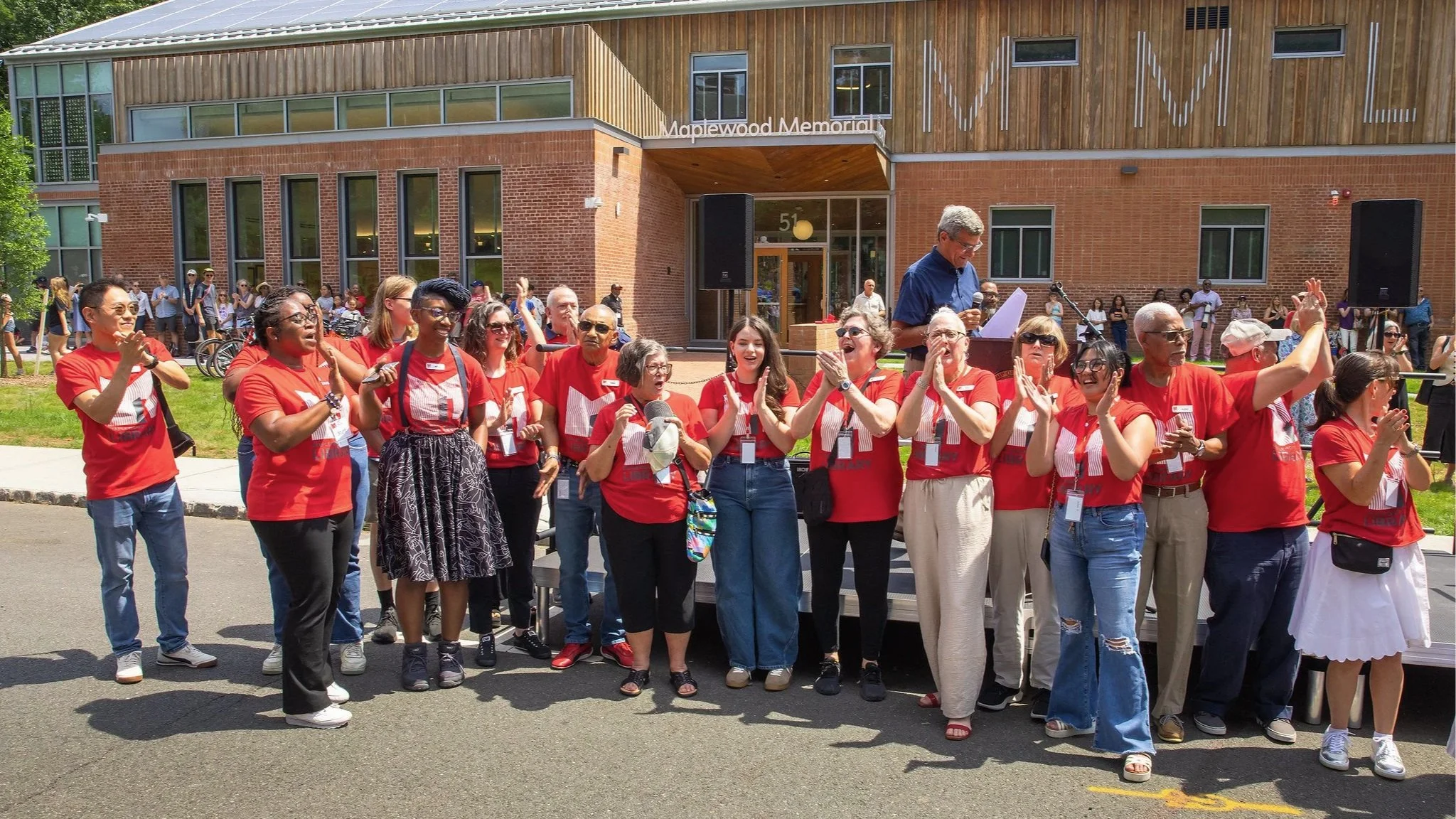 Library Staff at Opening Day July 5, 2026