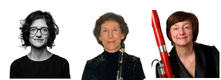 Jill Sokol, flute; Chris MacDonnell, clarinet; Andrea Herr, bassoon