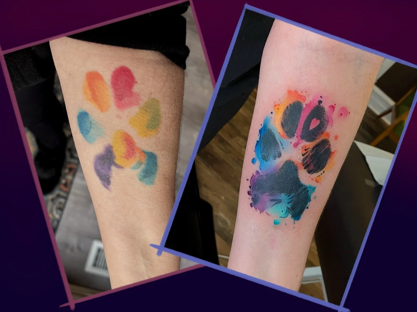 Here's address some rework tattoos that I've done, with before and after photos! Sometimes a cover tattoo isn't as feasable or elegant as a rework, depending on what your final vision is for the tattoo. I don't take on every rework project, but I'm o