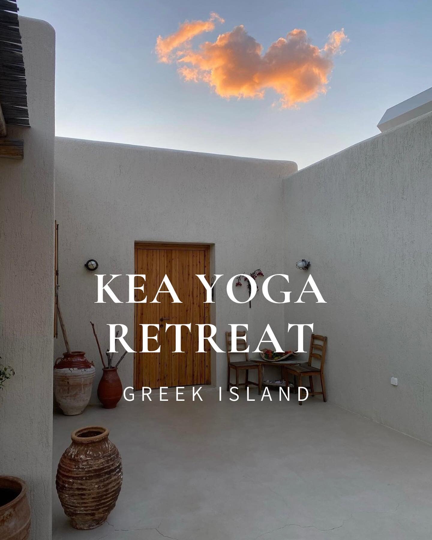 KEA ISLAND YOGA RETREAT 
THE POWER OF SURRENDER 
MAY 7TH - 13TH
2 spots left 🥰

Six days to cultivate a deeper connection to ourselves and others as we dive deeply into the exploration of the sacred power of trust. 

Surrender is the blossom of trus