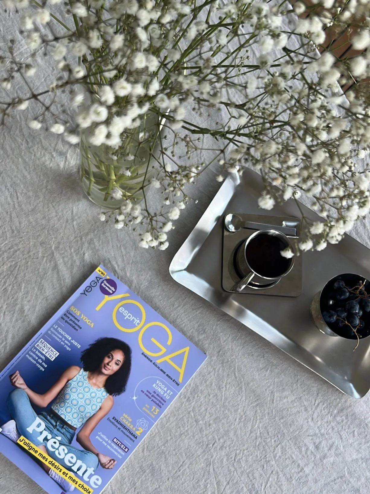 Quel honneur de voir mon article sur le &laquo;&nbsp;Toucher Juste&nbsp;&raquo; publi&eacute; dans le plus grand magazine de yoga en France.

C&rsquo;est l&rsquo;article Zoom du dernier num&eacute;ro, actuellement disponible dans tous les kiosques 🥹