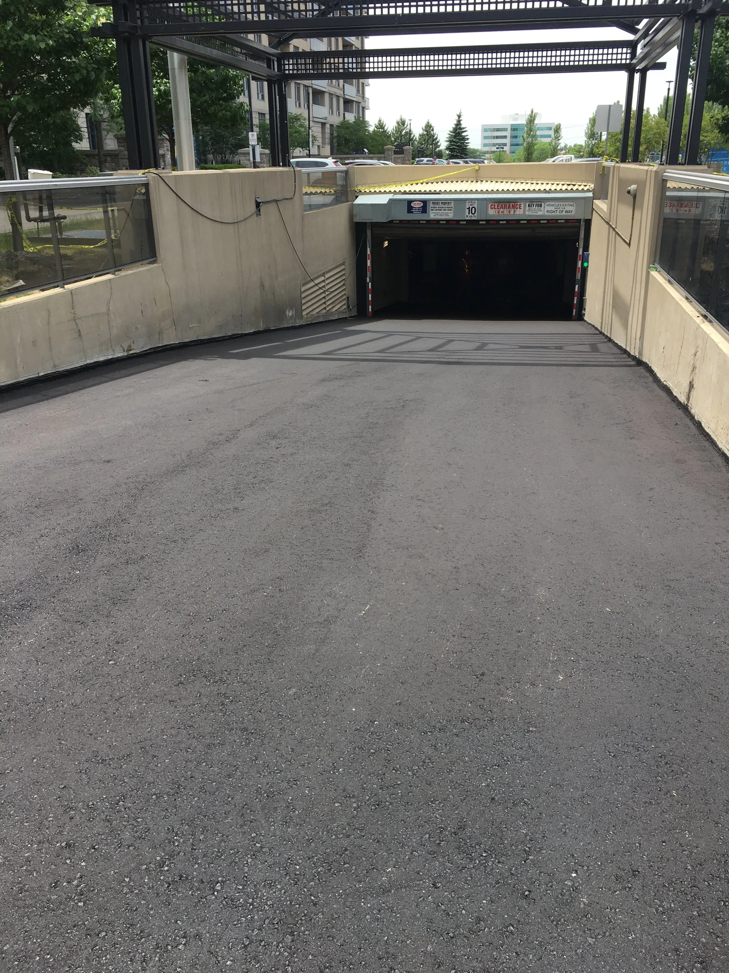 Commercial Paving Parking Ramp Vaughan GTA Toronto