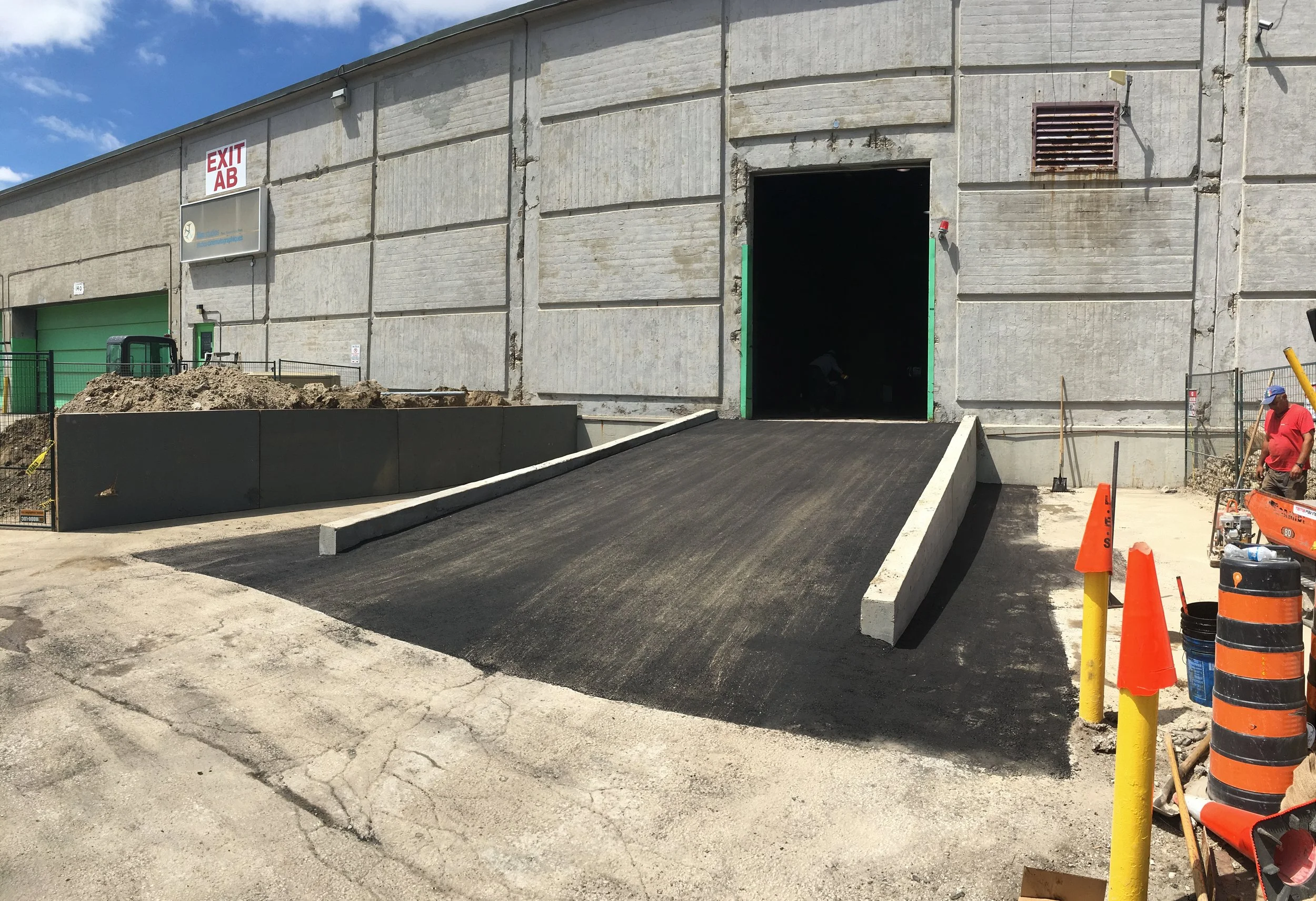 Commercial Paving Ramp Vaughan Toronto GTA