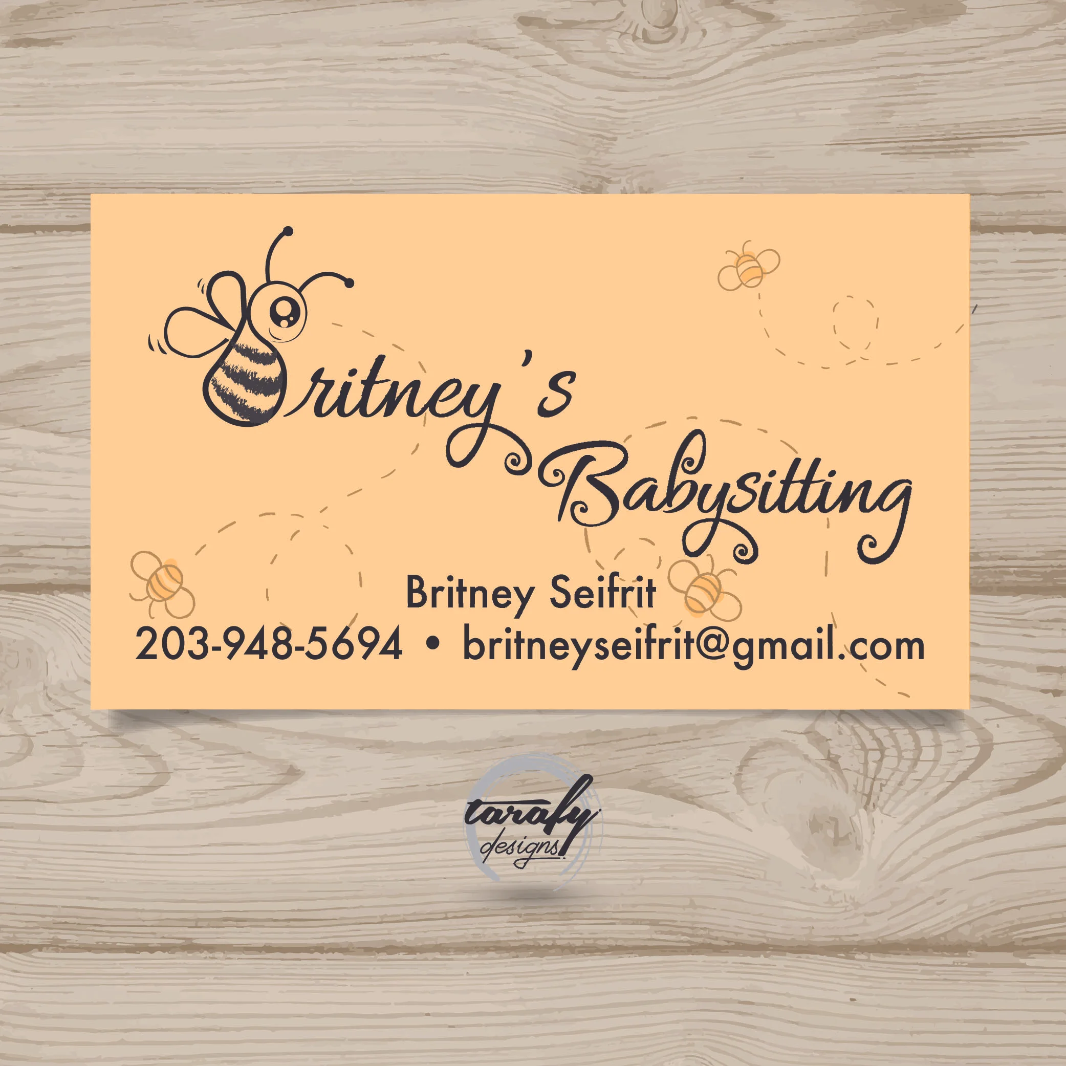 ^ Custom Business Card