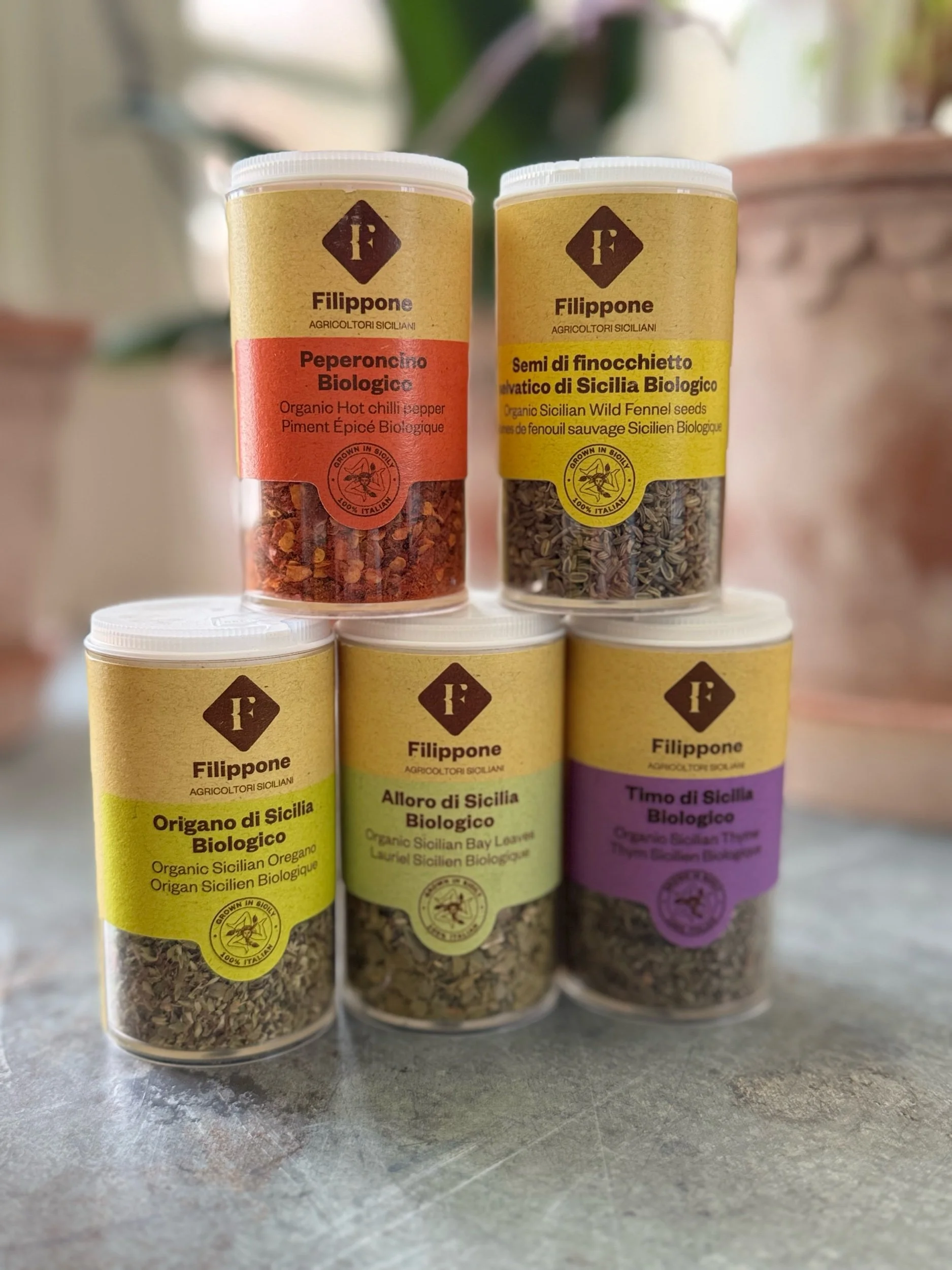 JUST ARRIVED! Organic Dried Sicilian Herbs by Agricola Filippone