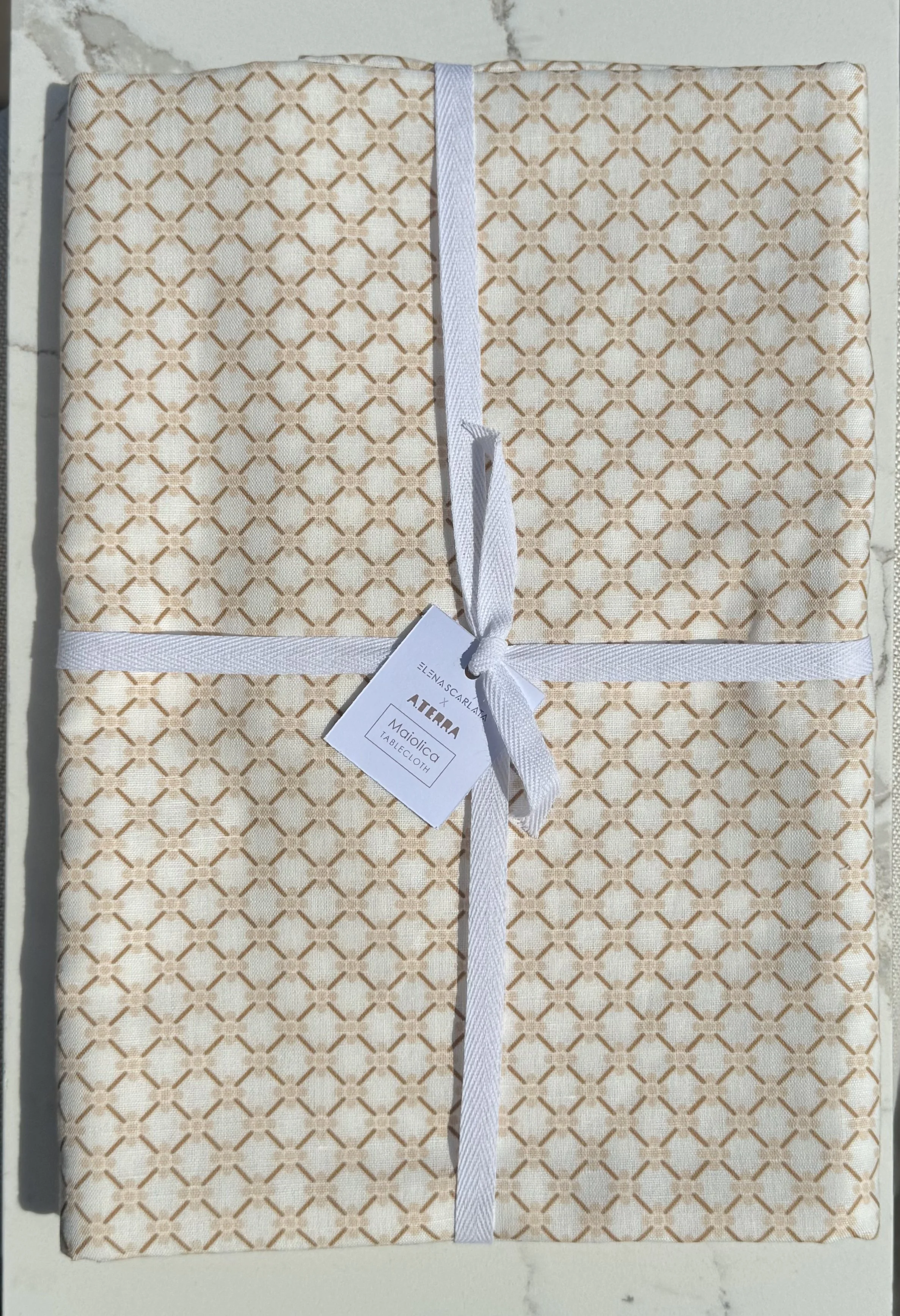 Maiolica Organic Cotton Table Cloth