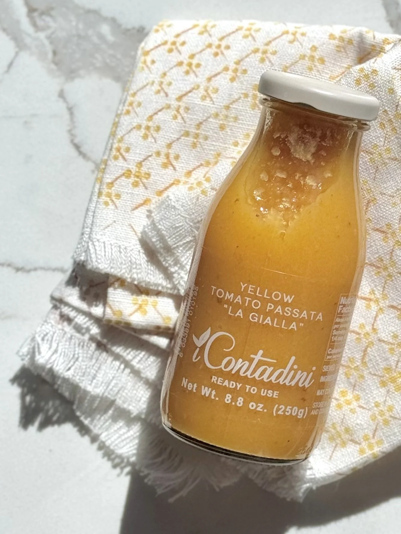 Just In! “La Gialla” Vine Ripened Yellow Tomato Purée