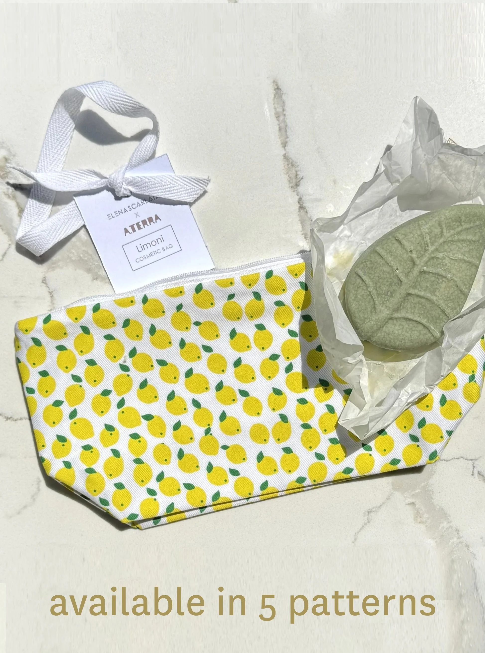 Sicilian Prints Beauty Case and Solid Body Cream Set by Elena Scarlata