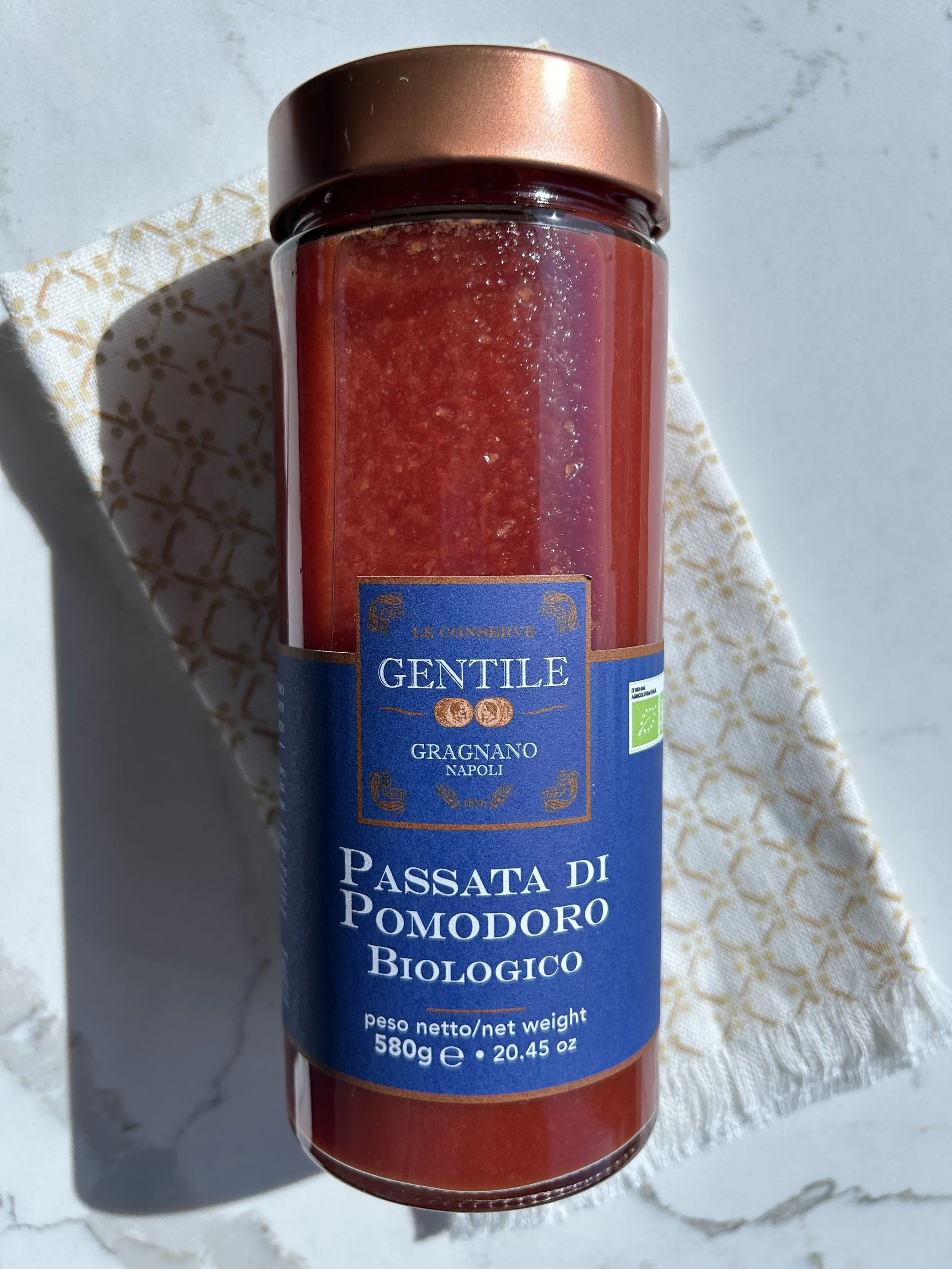 Organic Passata di Pomodoro - Tomato Purée by Gentile