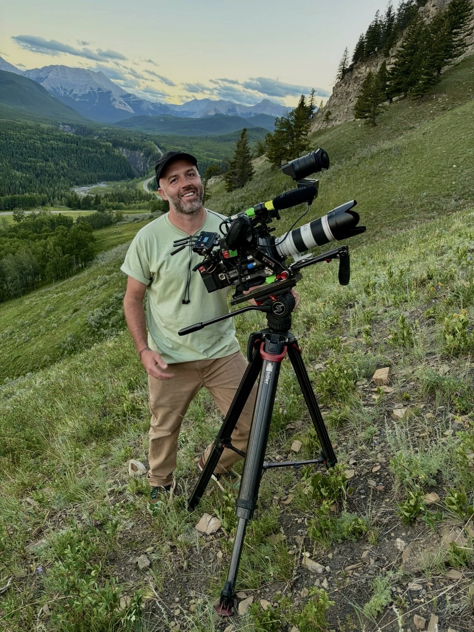 Director or Photography Will Francome filming in Canada for a Netflix series
