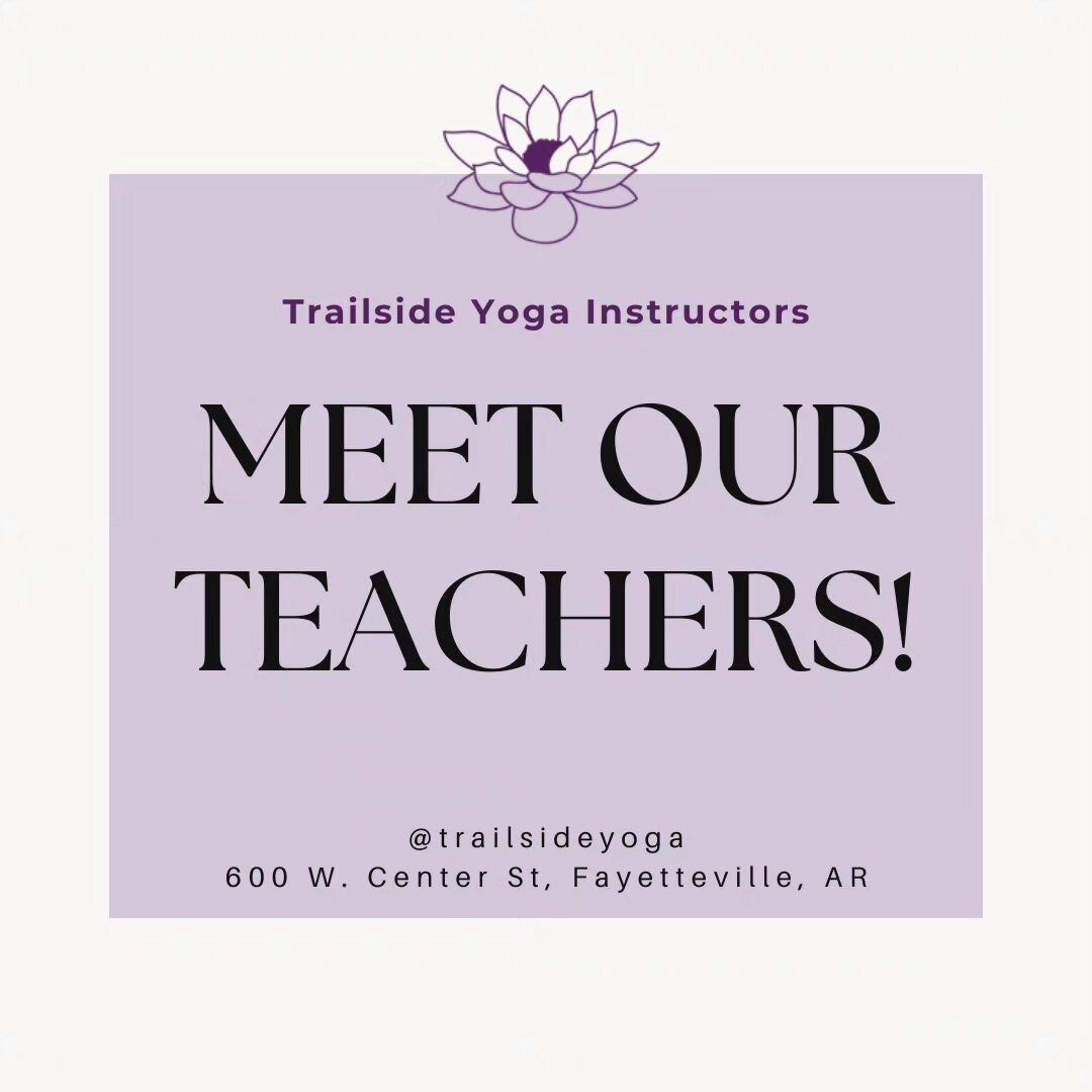 Meet Our Teachers ✨️ They can't wait to meet you! 

✨️Educated. Experienced. Supportive. Continuous Learners. Over 90 yrs of combined teaching experience.✨️

At Trailside Yoga, we offer classes 7 days a week, with a group of dedicated teachers and a 