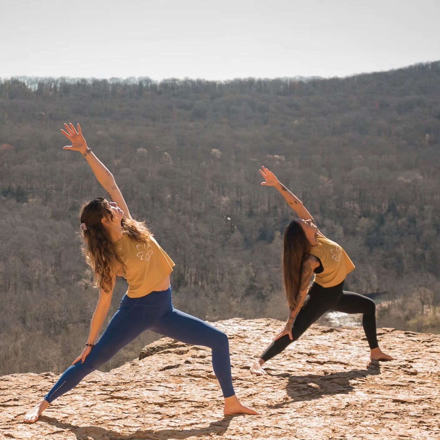 Rise + Shine with us atop Devil's Den's stunning Yellow Rock Overlook! 🌄

Join Ashleigh + Amanda for this 4-part outdoor yoga series starting May 17th. Hike + Yoga Sunrise Series offers a chance to take in nature, connect with community, practice ou