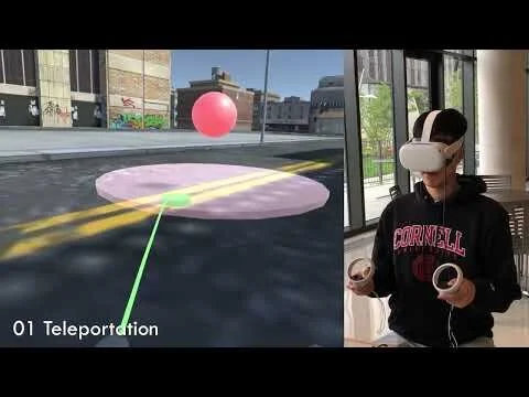 Continuous Movement Using Blurred Vignettes In VR