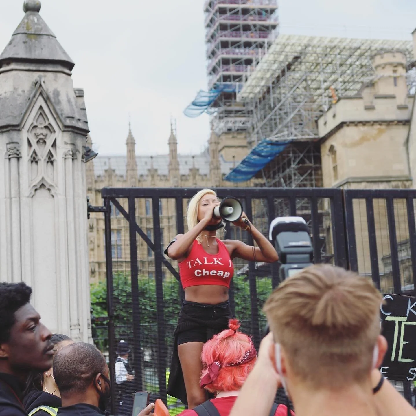Black Lives Matter London 03/06/20

Rosa Parks - &ldquo;To bring about change, you must not be afraid to take the first step. We will fail when we fail to try&rdquo; -
-
Muhammad Ali - &ldquo;Hating people because of their colour is wrong. And it doe
