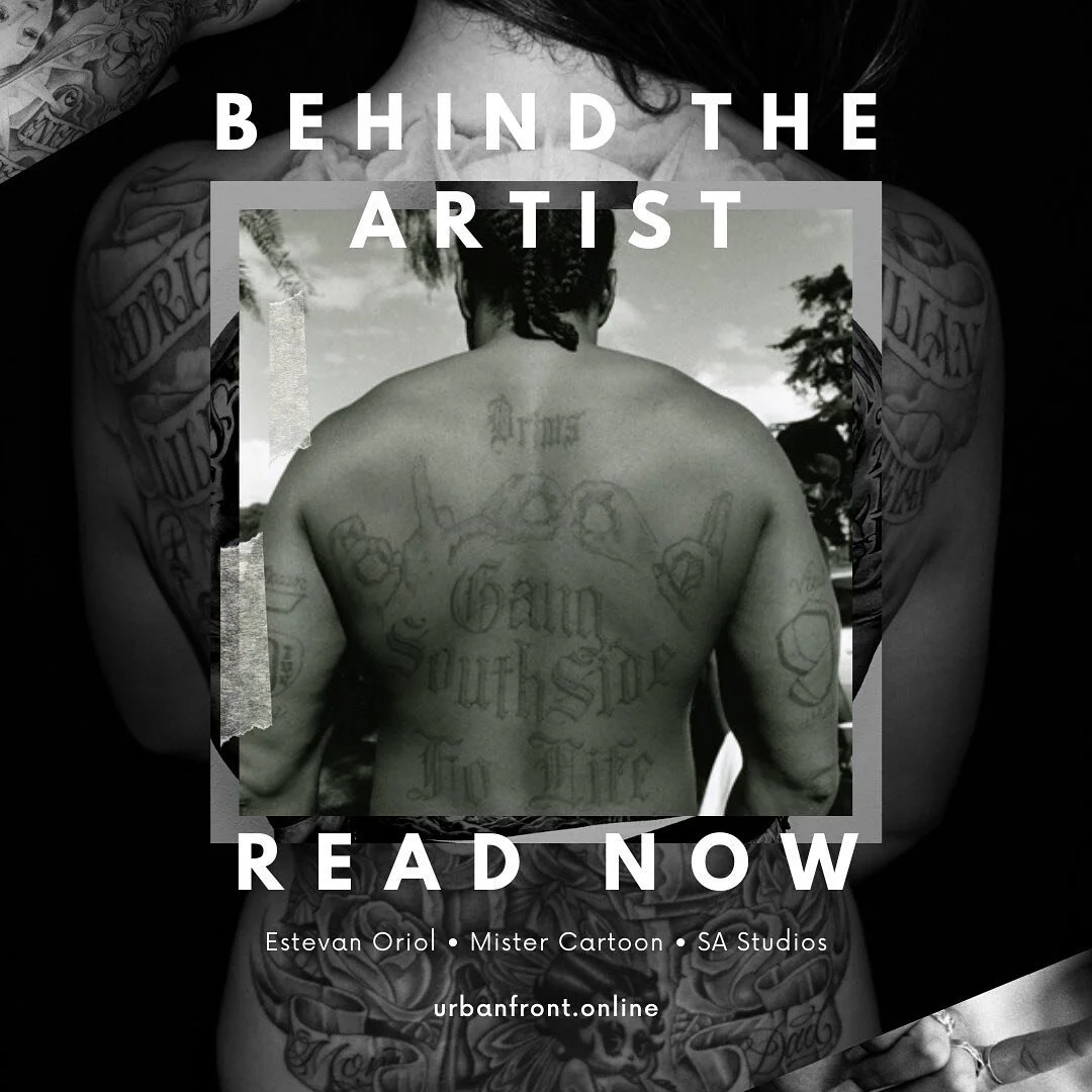 &ldquo;If you ain&rsquo;t been tatted by Cartoon you ain&rsquo;t got no tatt, if you ain&rsquo;t been shot by Estevan then you got a weak ass photographer&rdquo;

Read on urbanfront.online https://www.urbanfront.online/news 📸 Photography: @estevanor