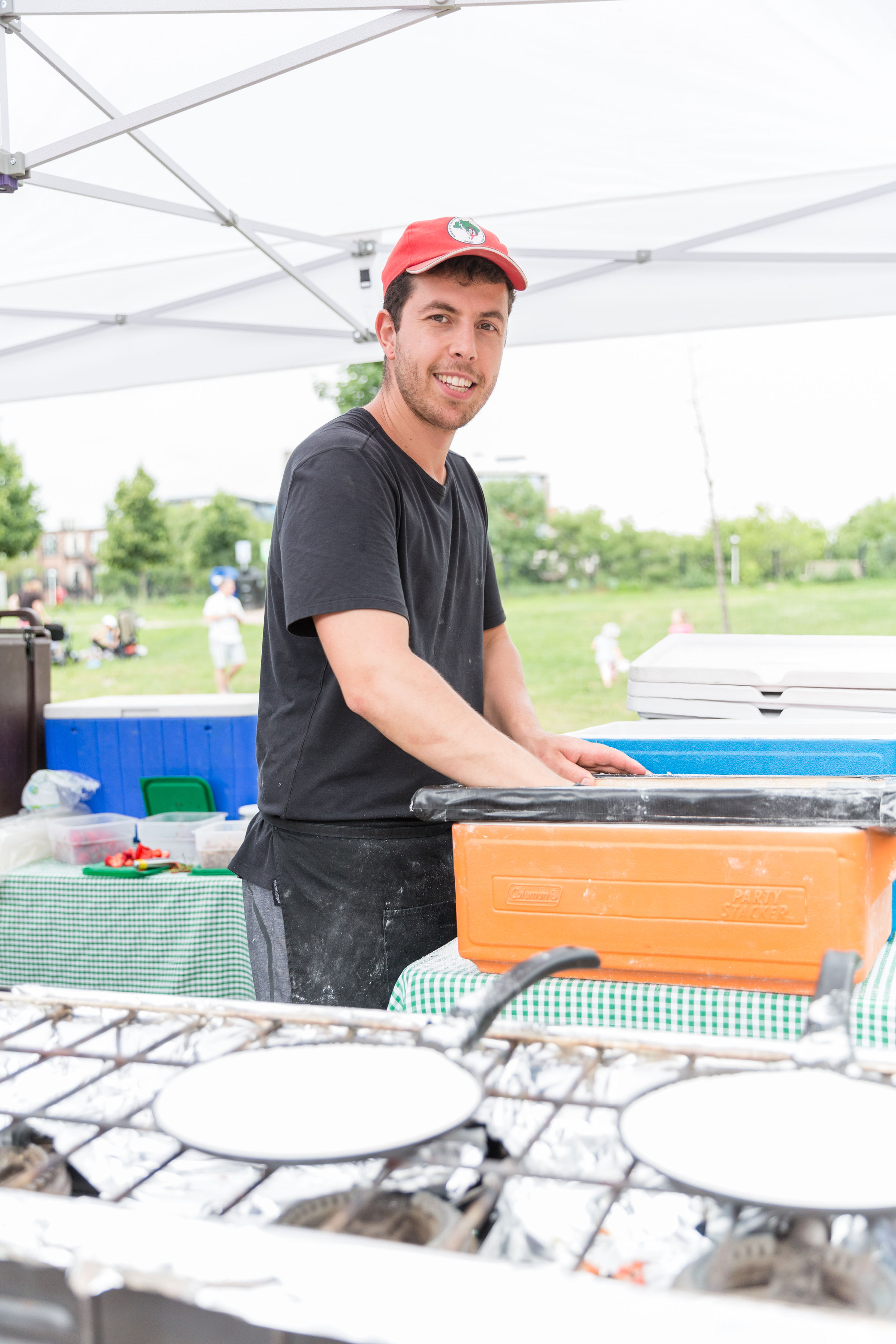 Tapioca Gourmet makes organic gluten free crepes filled with local Ontario produce.