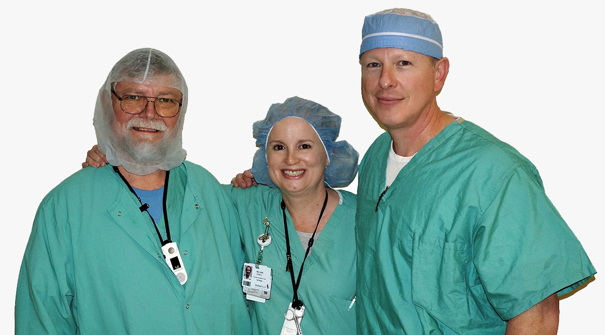 Dr. Huffaker and his staff are dedicated to exceptional patient care before, during and after surgery. Each member of this tightly knit team combines specialized skills and knowledge with a “bedside manner” of warmth, concern and genuine kindness.