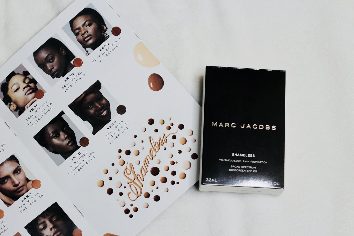 Marc Jacobs Shameless Foundation Review | I had the opportunity to try the new foundation from Marc Jacobs and shared my honest thoughts. Read more on the blog.