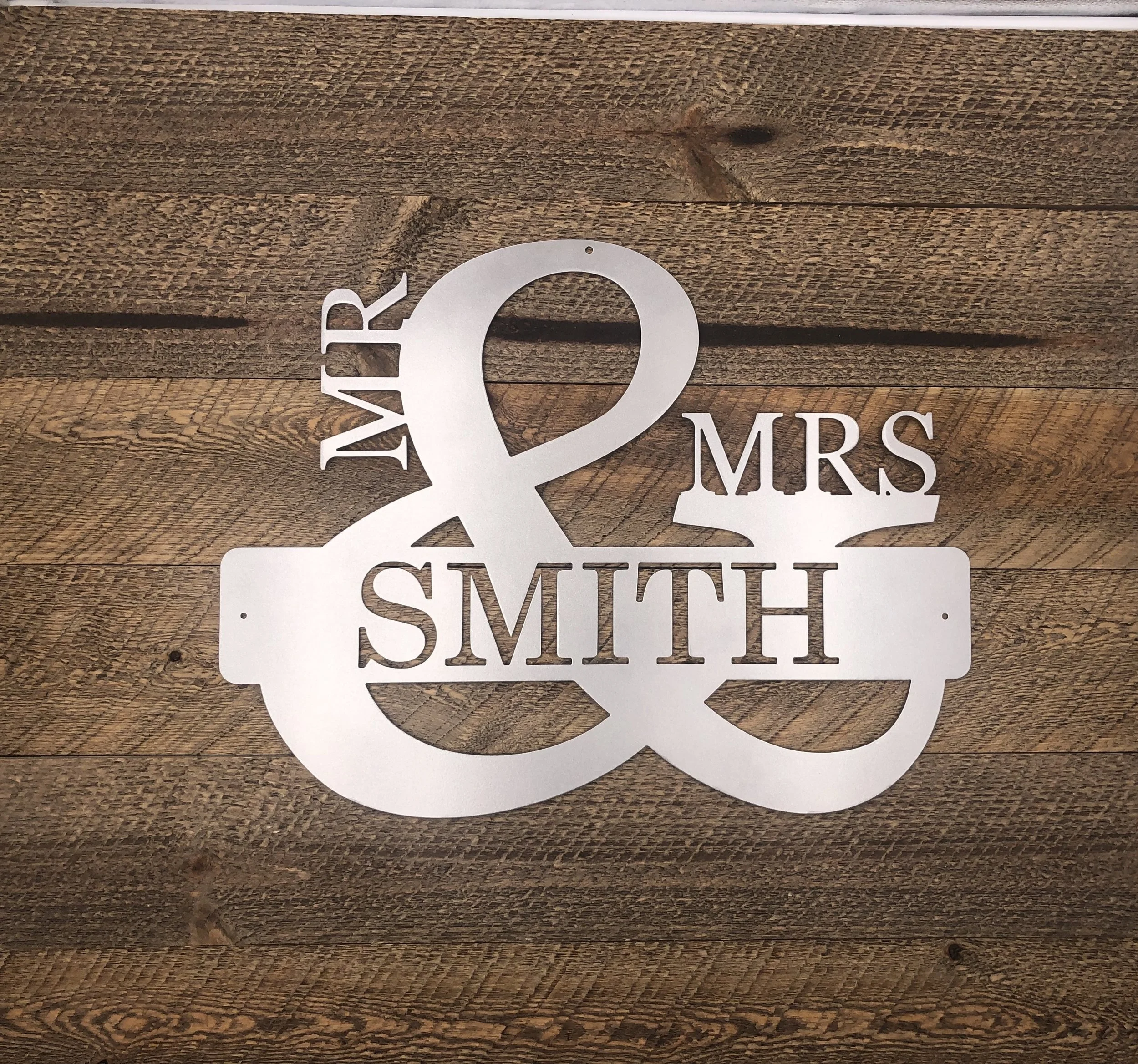 Mr. & Mrs. (Personalized)
