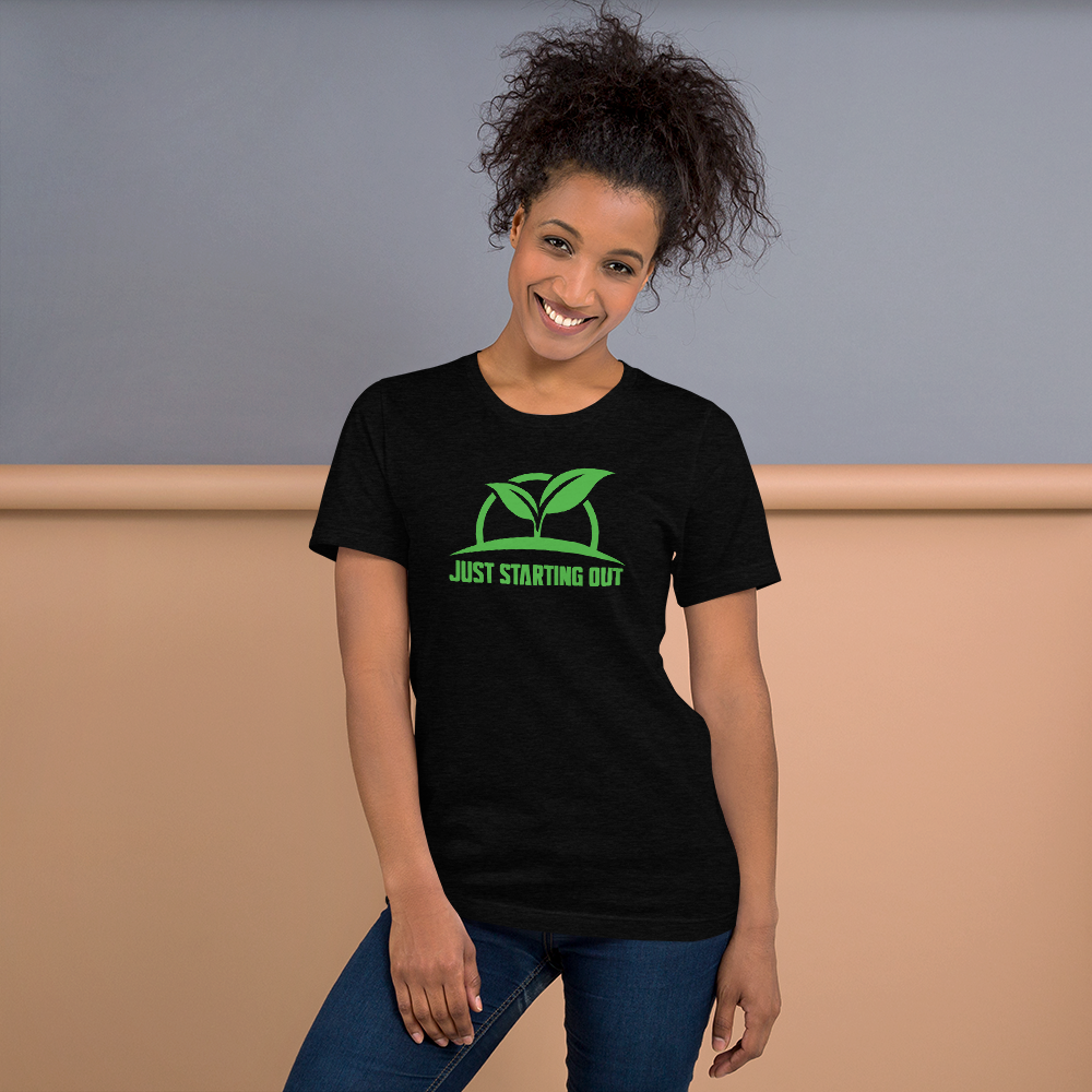 Just-Starting-Out_Logo-01-(1)_mockup_Front_Womens-Lifestyle_Black-Heather.png