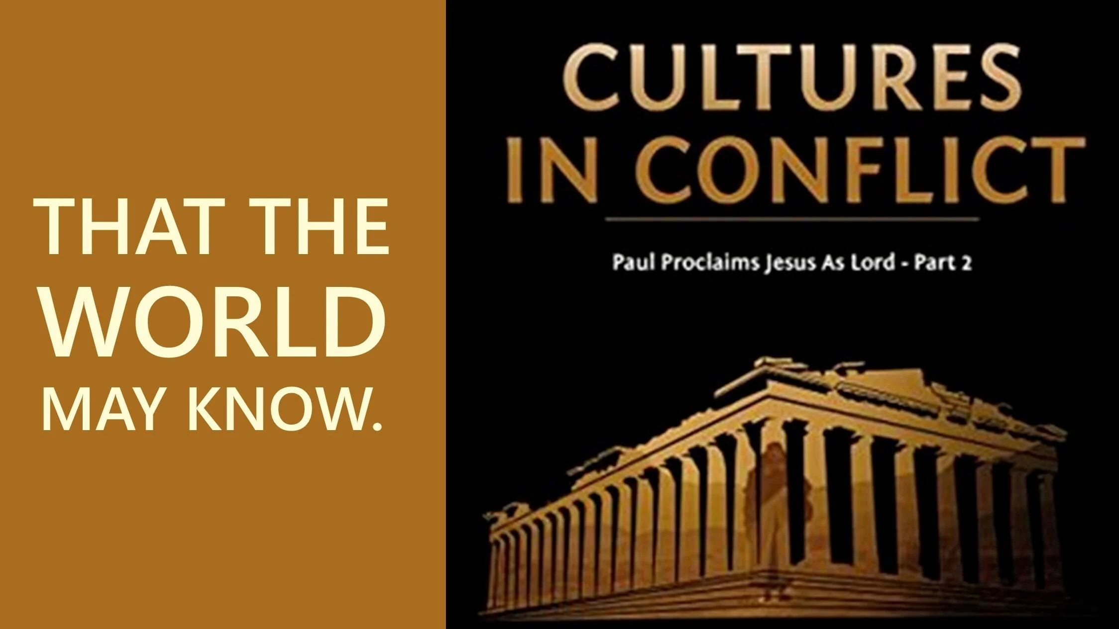 Cultures in Conflict