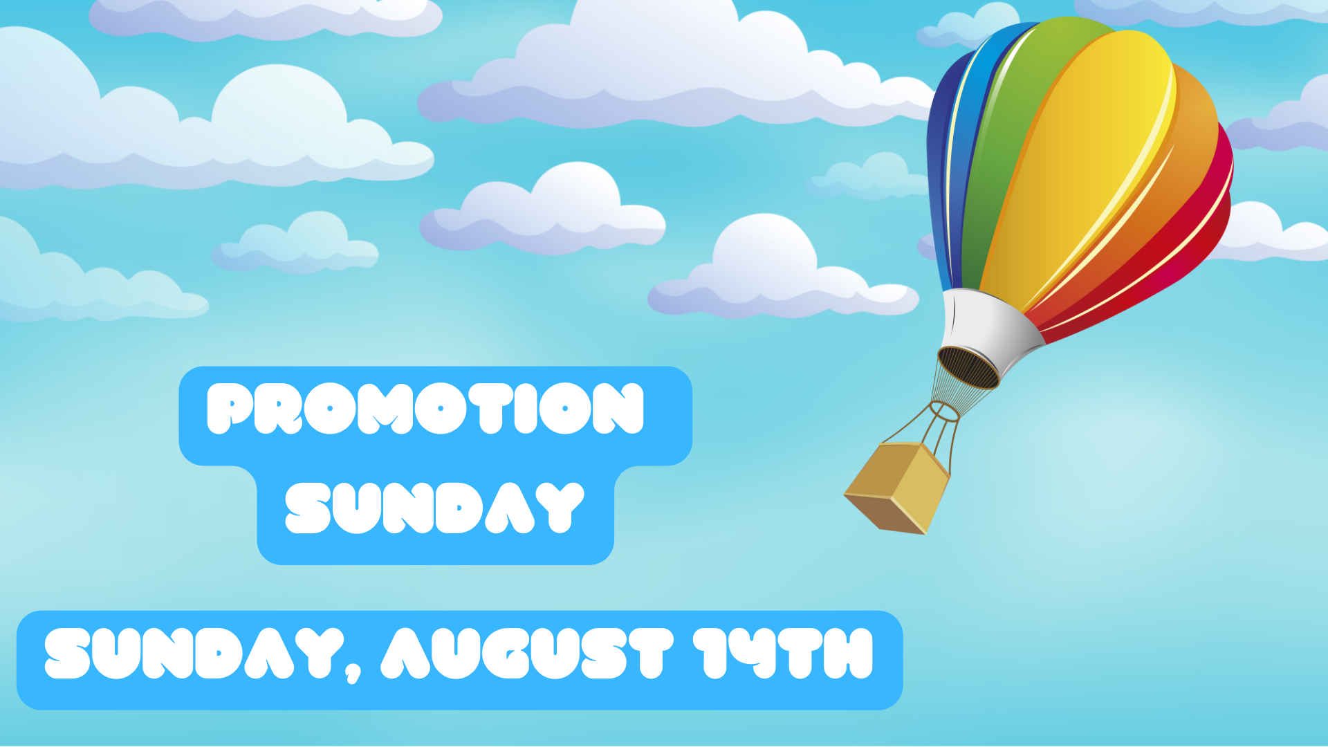 Promotion Sunday