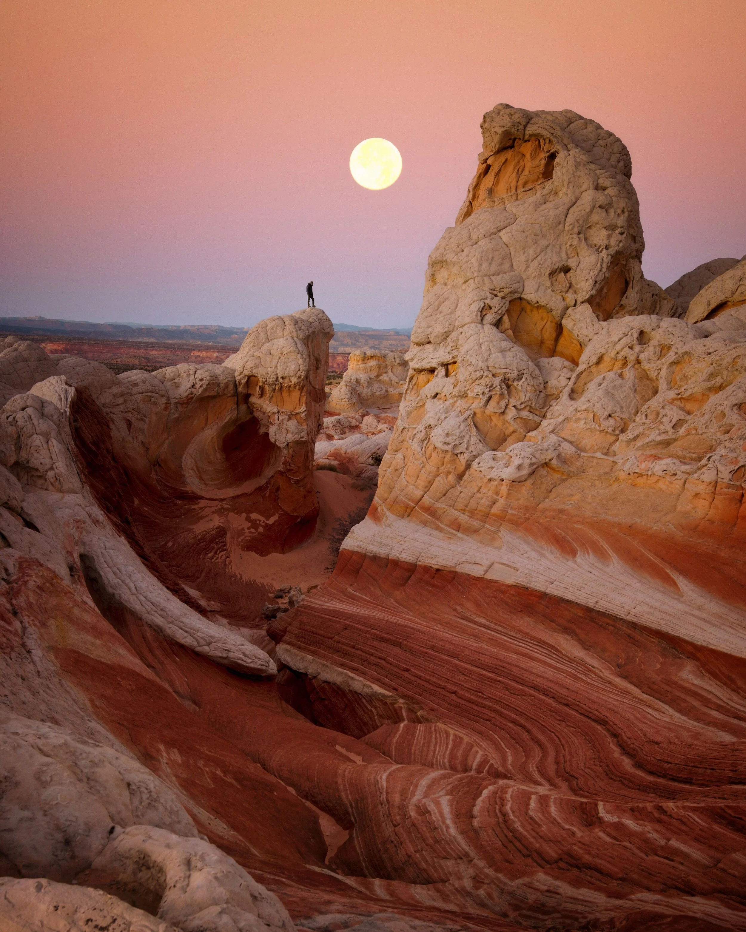 Sunset at White Pocket