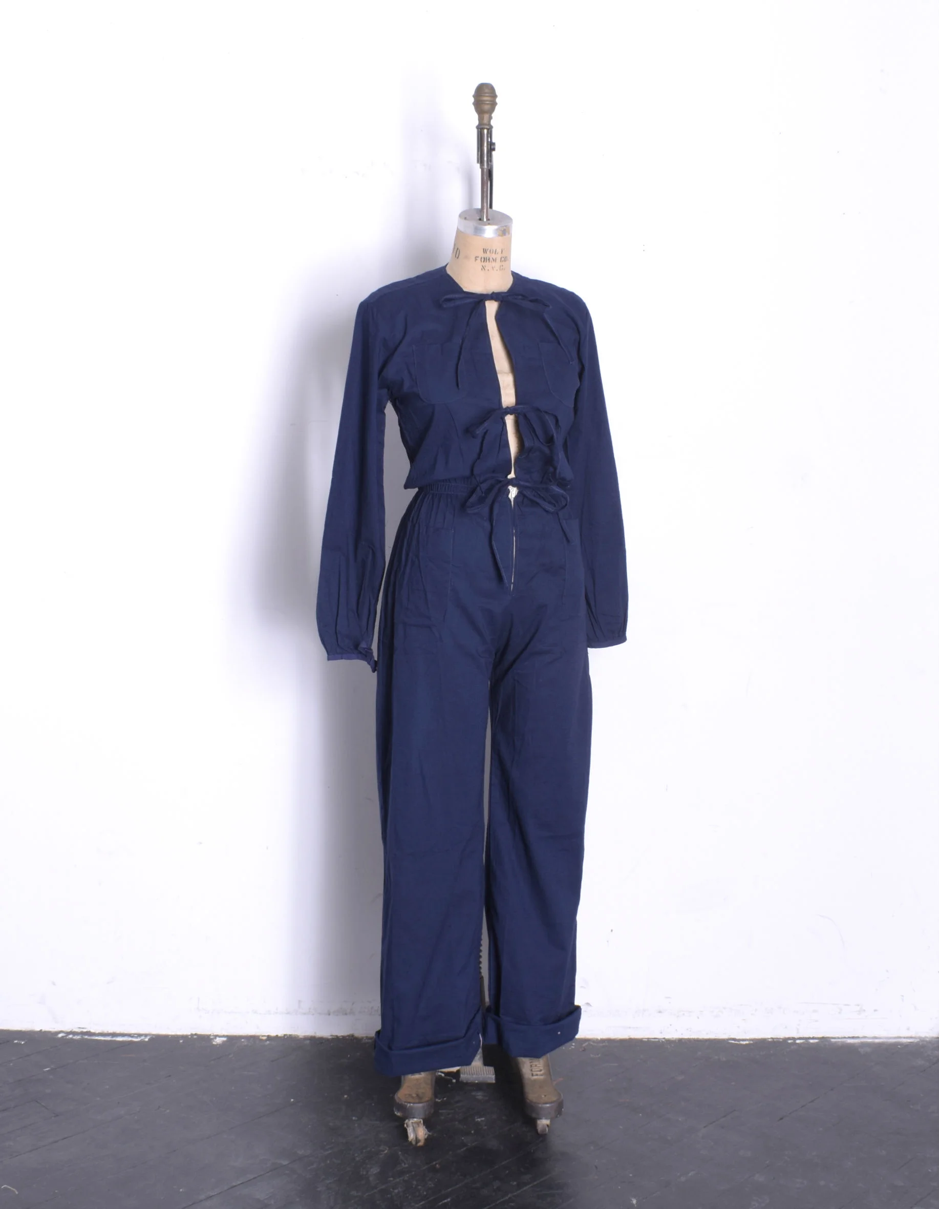 1970s deadstock jumpsuit-navy.jpg