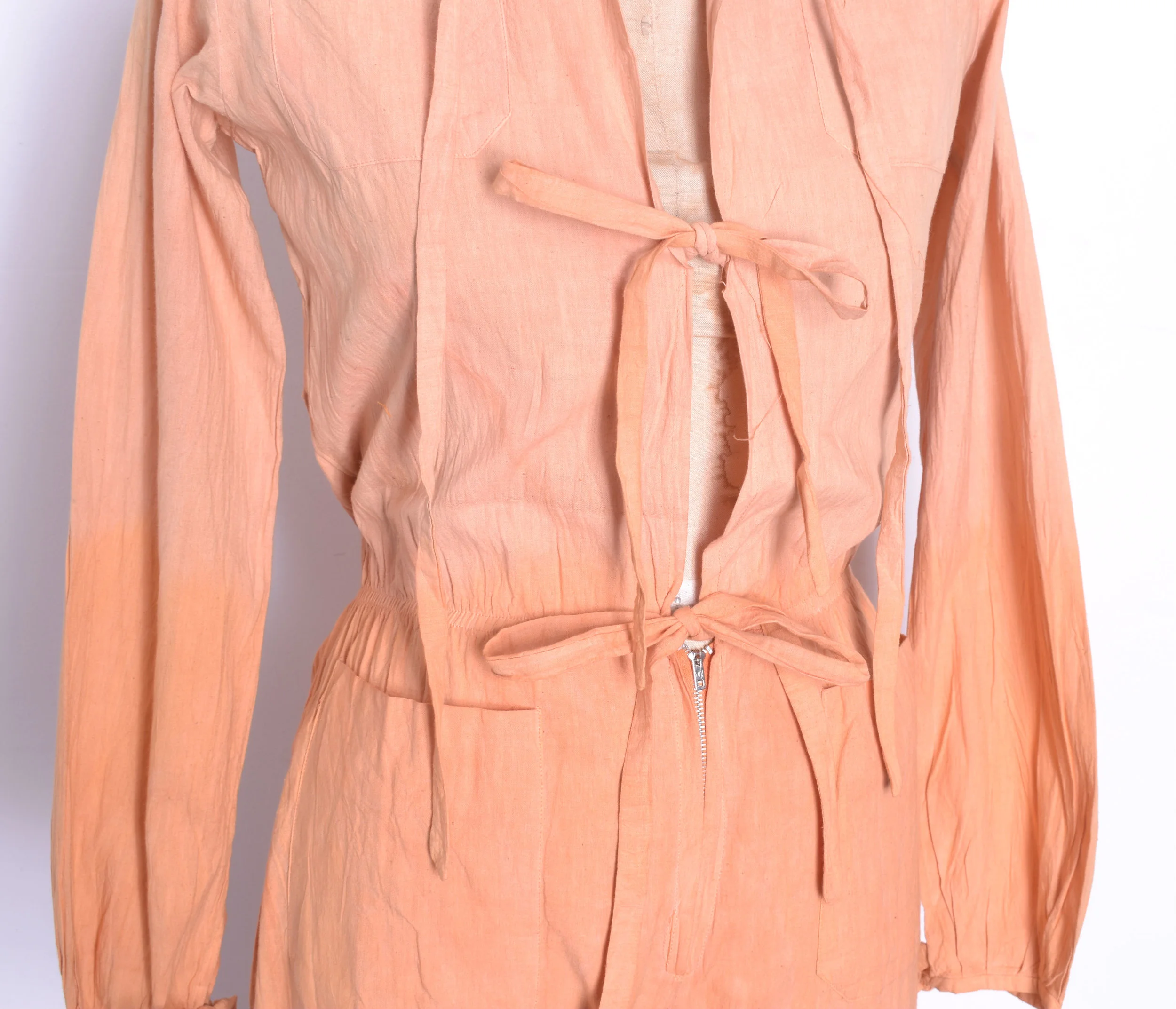 1970s deadstock jumpsuit-peach1.jpg