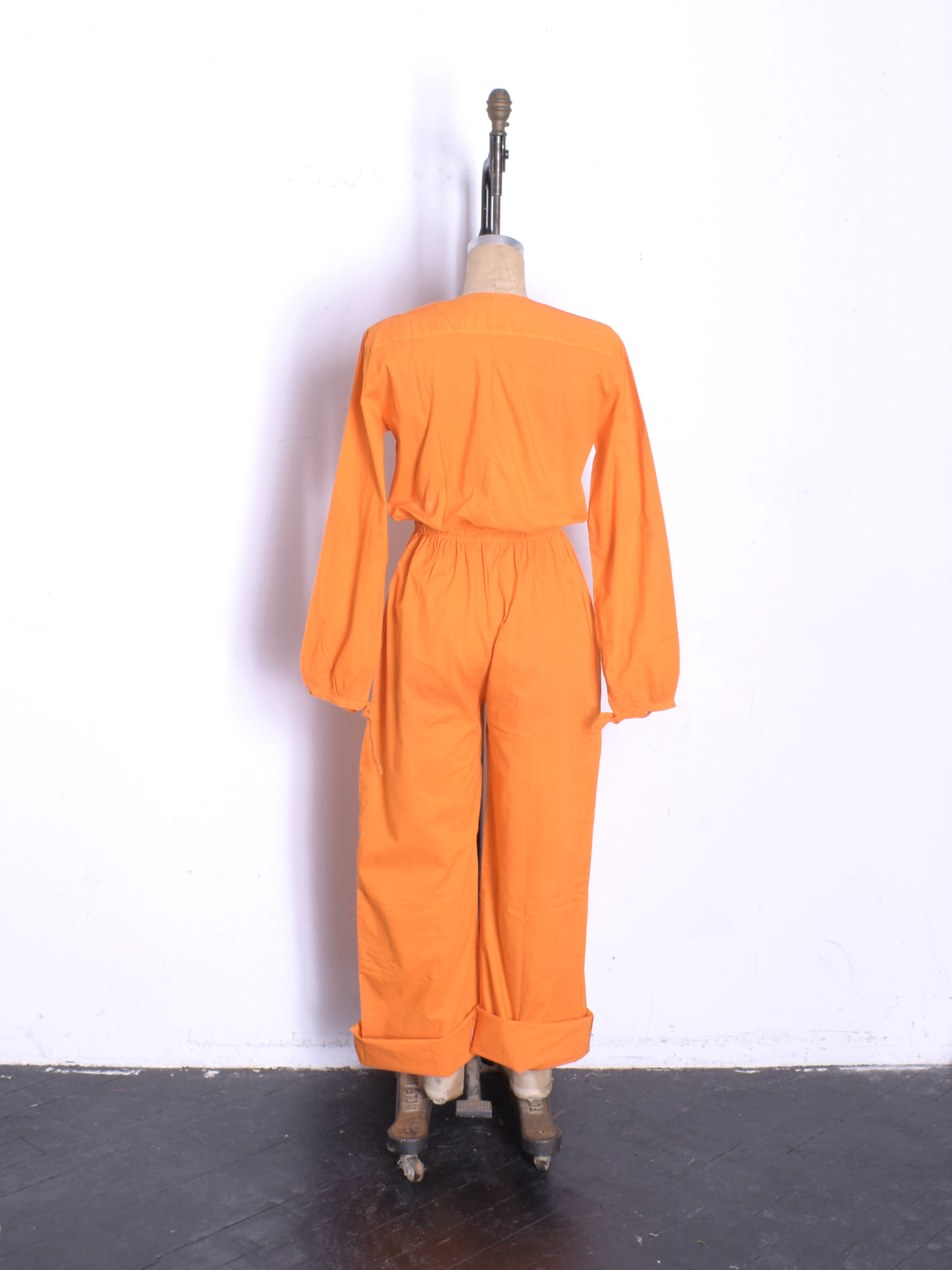 1970s deadstock jumpsuit-orange.jpg