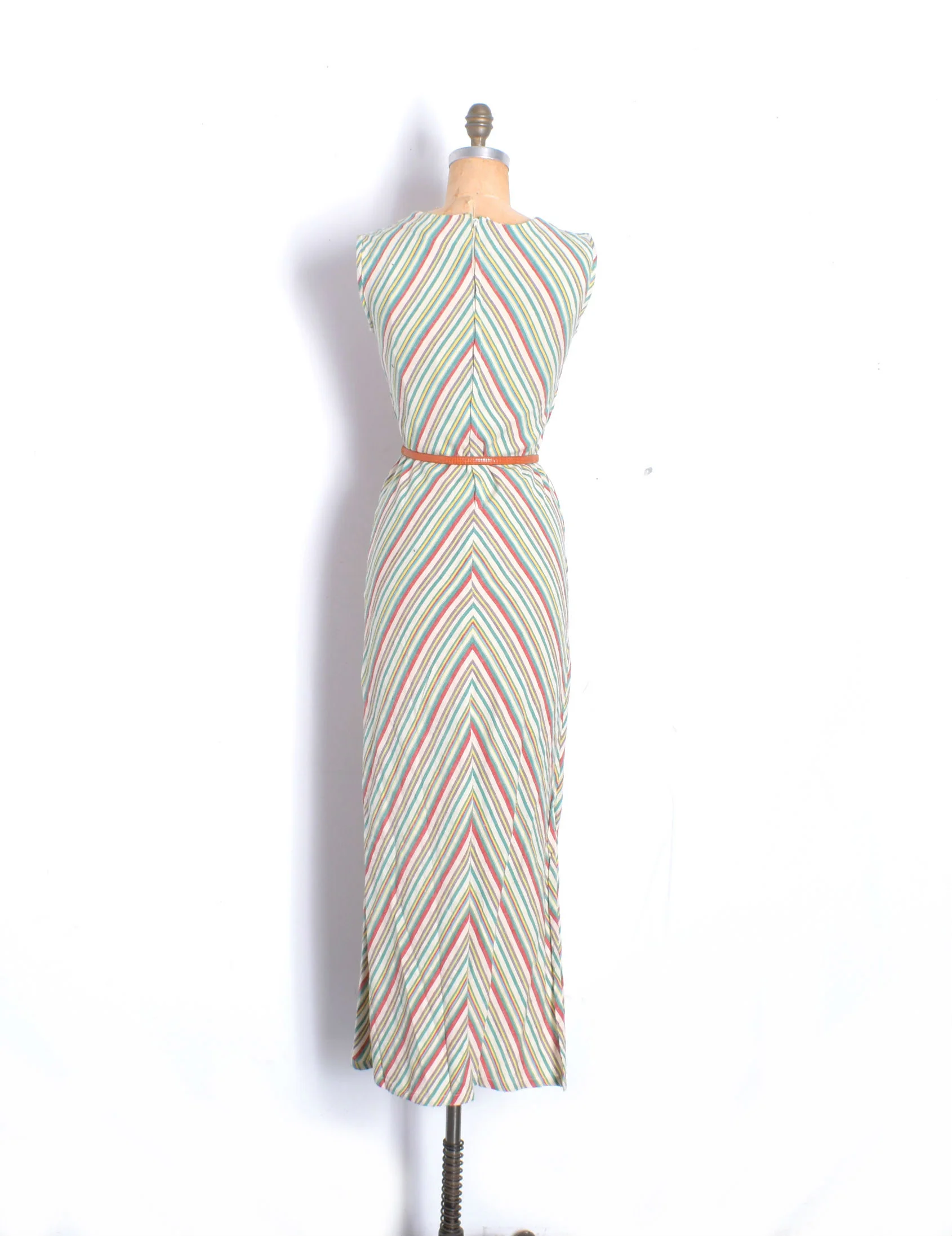 70s striped maxi dress-green red.jpg