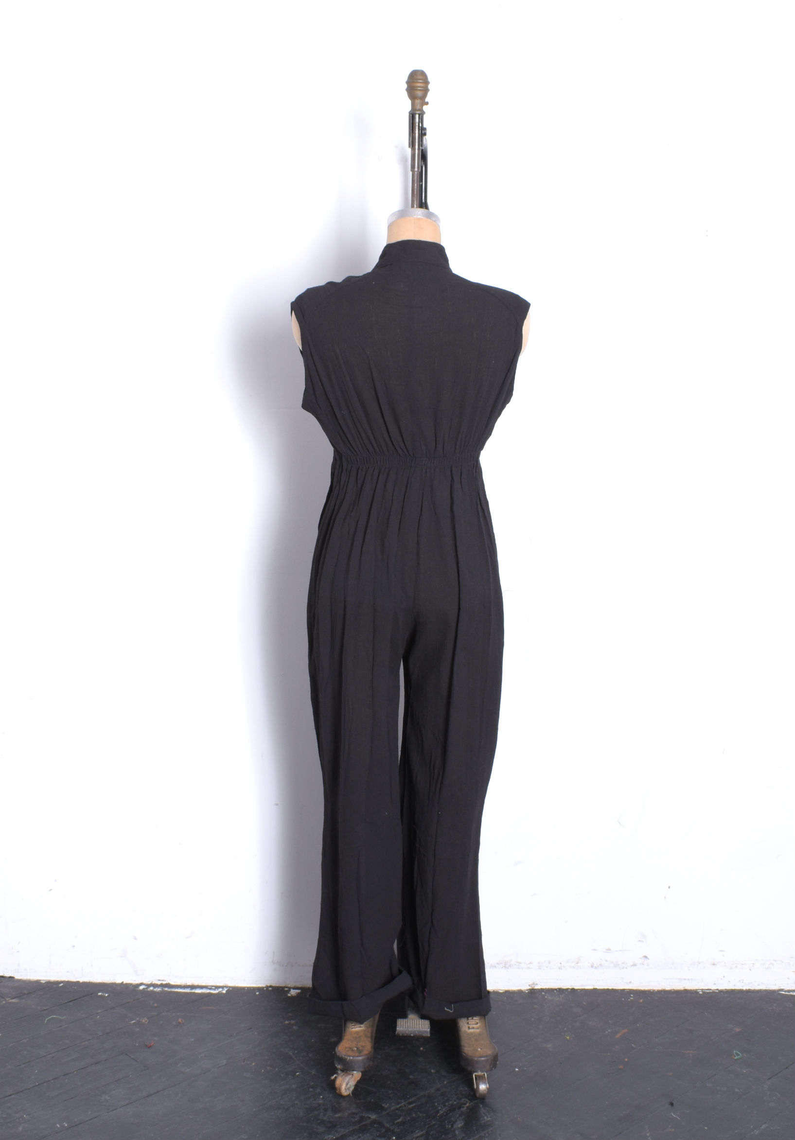 70s deadstock jumpsuit-black.jpg