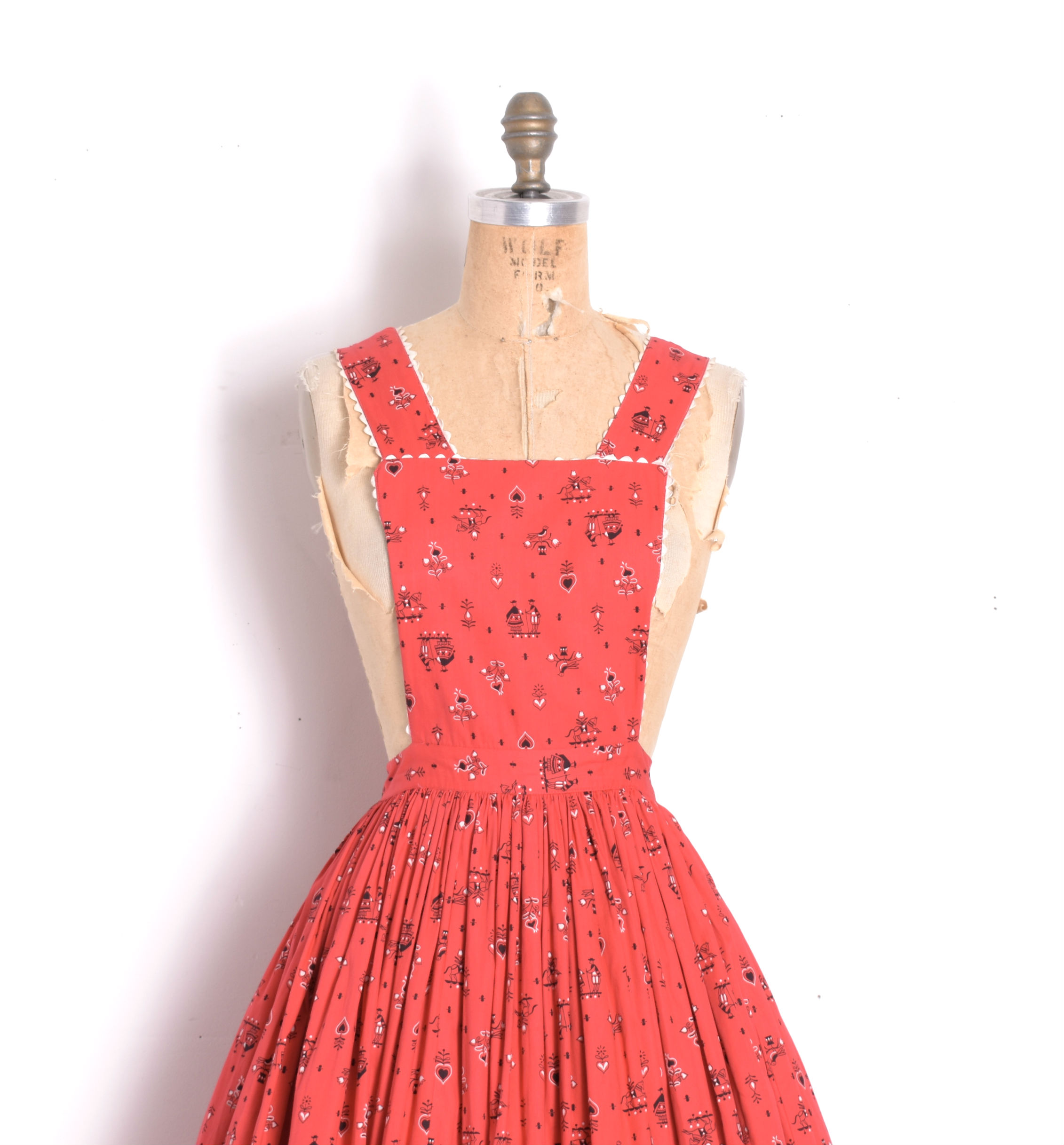 1940s CUTE Ruffled Pinafore APRON Or Sundress Pattern Simplicity 4632  Farmhouse Dress ORIGINAL Vintage Sewing Pattern Bust 34 Factory Folded |  forum.iktva.sa